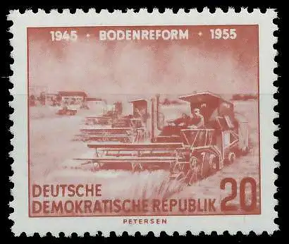 DDR 1955 Nr 483XI postfrisch 53ABA2