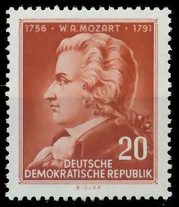 DDR 1956 Nr 511 postfrisch 53ABAE