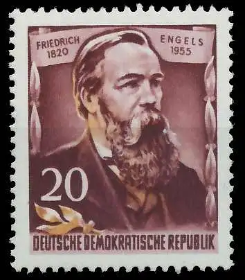 DDR 1955 Nr 488AYII postfrisch 53ABC2