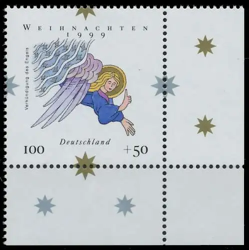 BRD BUND 1999 Nr 2084 postfrisch ECKE-URE 5526CE