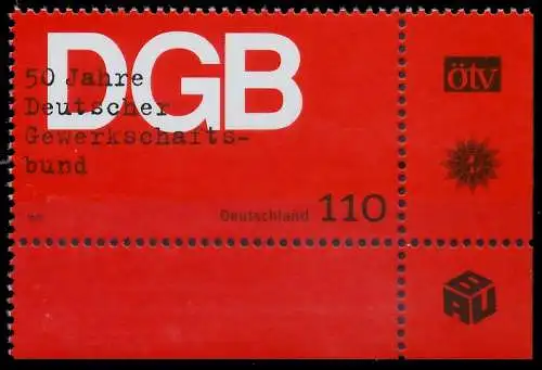 BRD BUND 1999 Nr 2083 postfrisch ECKE-URE 5526AE