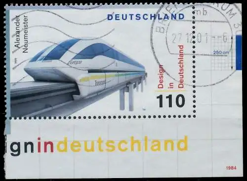 BRD BUND 1999 Nr 2071 gestempelt 552702