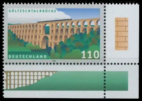 BRD BUND 1999 Nr 2082 postfrisch ECKE-URE 55271E