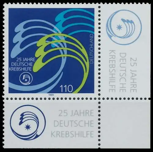 BRD BUND 1999 Nr 2044 postfrisch ECKE-URE 5528C6