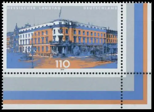 BRD BUND 1999 Nr 2030 postfrisch ECKE-URE 552946