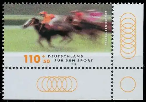 BRD BUND 1999 Nr 2033 postfrisch ECKE-URE 5529FE
