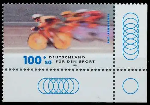 BRD BUND 1999 Nr 2031 postfrisch ECKE-URE 552A2A