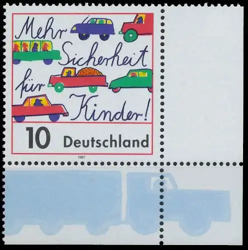BRD BUND 1997 Nr 1954 postfrisch ECKE-URE 557F3E