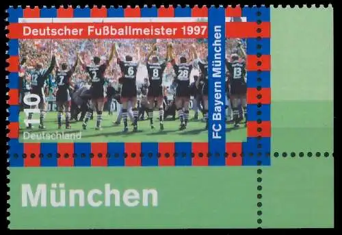 BRD BUND 1997 Nr 1958 postfrisch ECKE-URE 5580EA