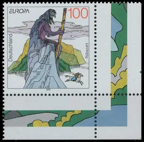 BRD BUND 1997 Nr 1916 postfrisch ECKE-URE 5581A2