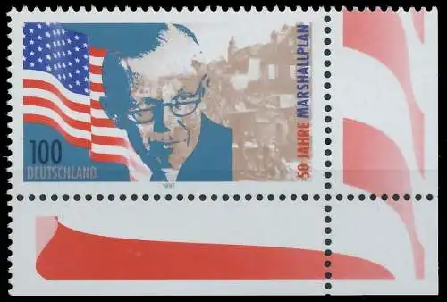 BRD BUND 1997 Nr 1926 postfrisch ECKE-URE 5581C2