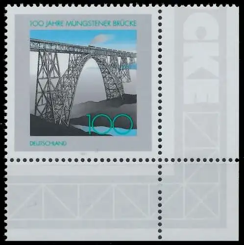 BRD BUND 1997 Nr 1931 postfrisch ECKE-URE 558206