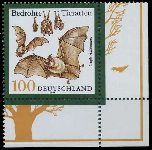 BRD BUND 1999 Nr 2086 postfrisch ECKE-URE 5582BA