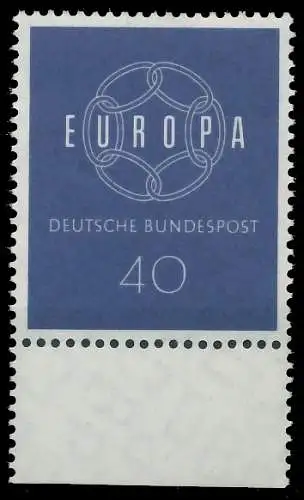 BRD BUND 1959 Nr 321 postfrisch URA 558312