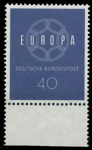 BRD BUND 1959 Nr 321 postfrisch URA 558316