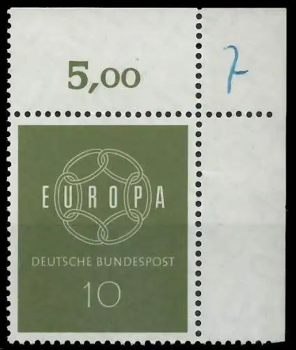 BRD BUND 1959 Nr 320 postfrisch ORA 558362