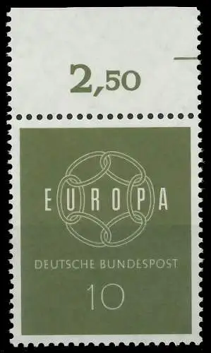 BRD BUND 1959 Nr 320 postfrisch ORA 55839E