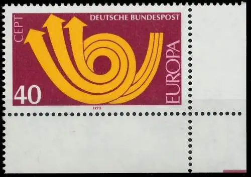 BRD BUND 1973 Nr 769 postfrisch ECKE-URE 55842E