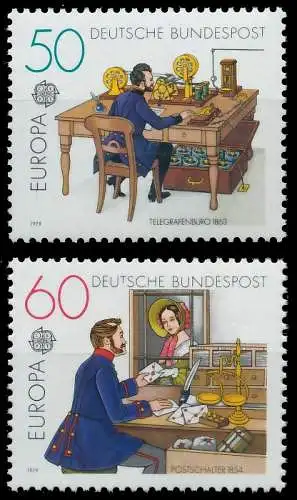 BRD BUND 1979 Nr 1011-1012 postfrisch S16F9DE