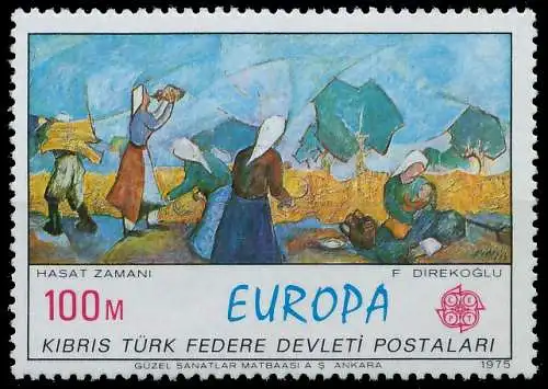 TÜRKISCH-ZYPERN 1975 Nr 24 postfrisch S16FA66