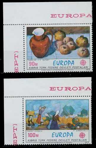 TÜRKISCH-ZYPERN 1975 Nr 23-24 postfrisch ECKE-OLI 55CCA2