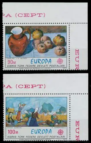 TÜRKISCH-ZYPERN 1975 Nr 23-24 postfrisch ECKE-ORE 55CC72