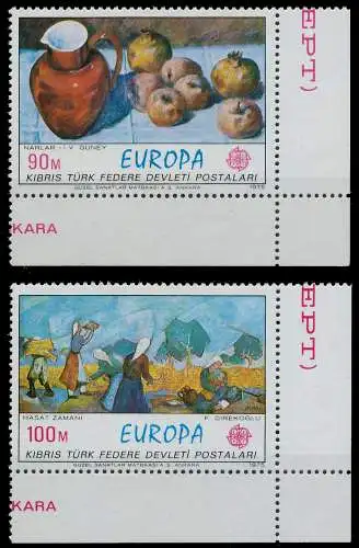 TÜRKISCH-ZYPERN 1975 Nr 23-24 postfrisch ECKE-URE 55CC86