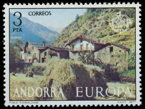 ANDORRA SPANISCHE POST 1970-1979 Nr 107 postfrisch S1771F6