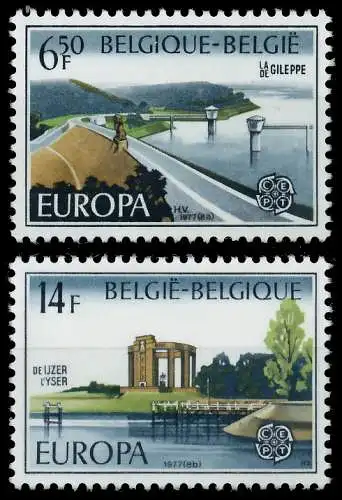 BELGIEN 1977 Nr 1905-1906 postfrisch S177222