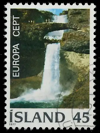 ISLAND 1977 Nr 522 gestempelt 55CF6E