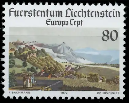 LIECHTENSTEIN 1977 Nr 668 postfrisch S177522