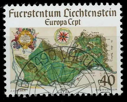 LIECHTENSTEIN 1977 Nr 667 gestempelt 55D04A