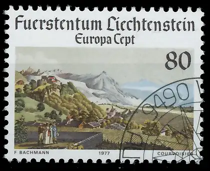 LIECHTENSTEIN 1977 Nr 668 gestempelt 55D016