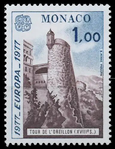 MONACO 1977 Nr 1273 postfrisch 55D102