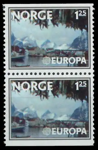 NORWEGEN 1977 Nr 742Do Du postfrisch SENKR PAAR S177682
