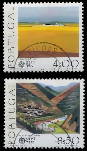 PORTUGAL 1977 Nr 1360y-1361y gestempelt 55D21A
