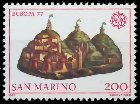SAN MARINO 1977 Nr 1132 postfrisch 55D262