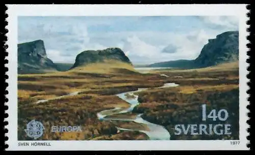 SCHWEDEN 1977 Nr 990 postfrisch S17778E