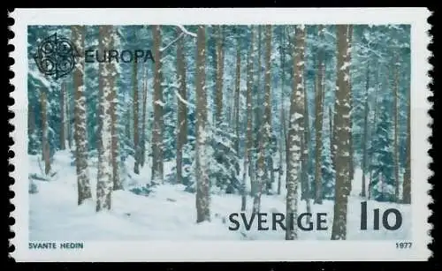 SCHWEDEN 1977 Nr 989 postfrisch S17777A