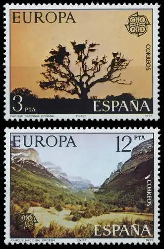 SPANIEN 1977 Nr 2299-2300 postfrisch S1777C6