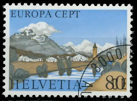 SCHWEIZ 1977 Nr 1095 gestempelt 55D346