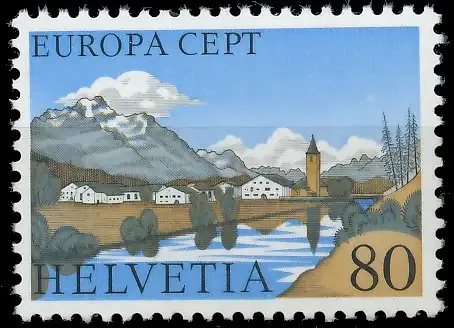 SCHWEIZ 1977 Nr 1095 postfrisch S17782A