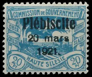 OBERSCHLESIEN Nr 32 postfrisch gepr. 56057A