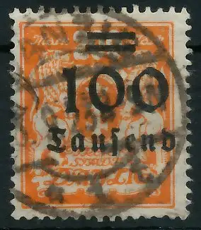 DANZIG 1923 Nr 159 zentrisch gestempelt gepr. 5605F2
