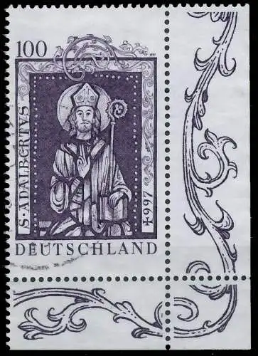 BRD BUND 1997 Nr 1914 postfrisch ECKE-URE 565C52