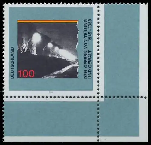 BRD BUND 1995 Nr 1830 postfrisch ECKE-URE 56ABCE