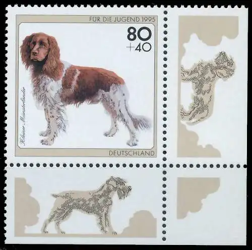 BRD BUND 1995 Nr 1797 postfrisch ECKE-URE 56AF22