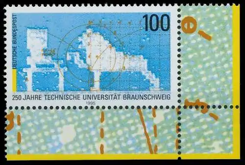 BRD BUND 1995 Nr 1783 postfrisch ECKE-URE 56B156