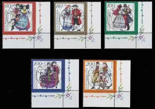 BRD BUND 1994 Nr 1757-1761 zentrisch gestempelt ECKE-URE 56F1C6