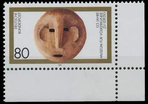 BRD BUND 1994 Nr 1751 postfrisch ECKE-URE 56F2FA